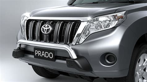 Genuine Toyota Prado 150 Alloy Nudge Bar Aug 2013.